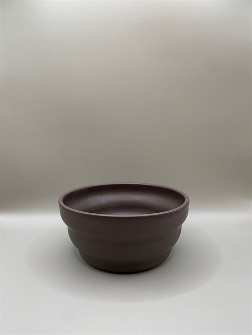 ORLE STUDIO RILLE SKÅL STOR MØRK MAT